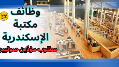 وظائف مكتبة الإسكندرية